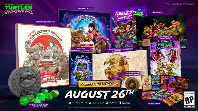 Черепашья сила: Teenage Mutant Ninja Turtles: Splintered Fate выйдет на консолях — анонсированы цифровые и физические издания