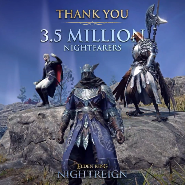 Elden Ring Nightreign от FromSoftware разошлась тиражом в 3,5 миллиона копий всего за пять дней