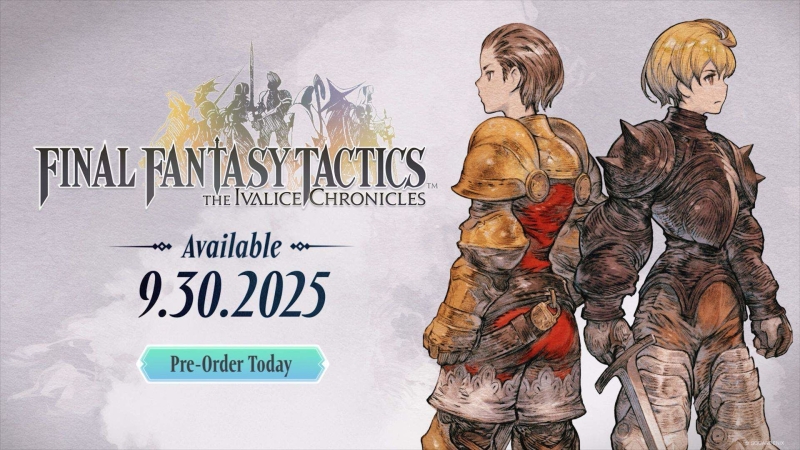Square Enix анонсировала ремастер Final Fantasy Tactics — выйдет осенью на всех актуальных платформах, в том числе Nintendo Switch 2