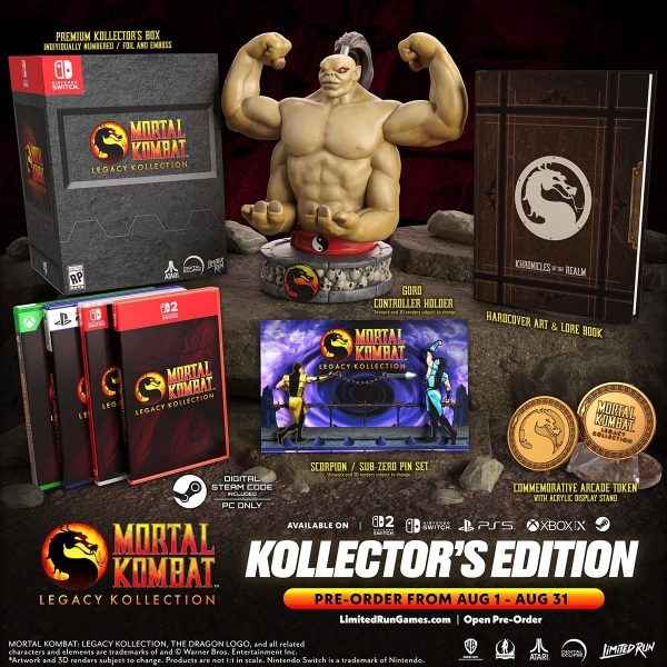 Две худшие игры серии войдут в сборник Mortal Kombat: Legacy Kollection — Warner Bros. раскрыла полный список
