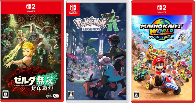 Hyrule Warriors: Age of Imprisonment возглавила японский чарт, Nintendo Switch 2 укрепляет позиции перед новогодними праздниками