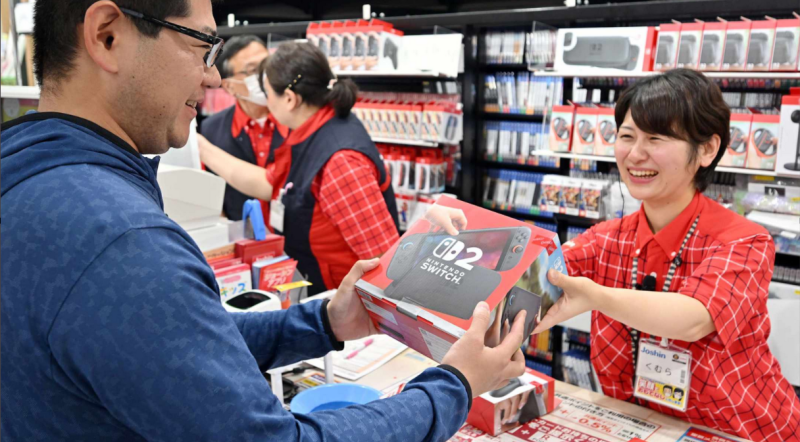 Игры для Switch и Switch 2 заняли 30 мест из 30 в предновогоднем японском чарте продаж