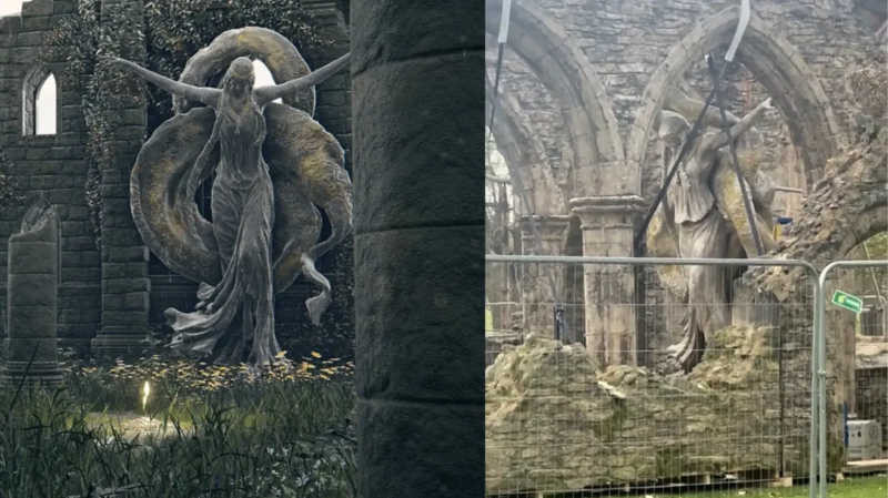 Церковь Марики: В сети появились изображения возможных декораций экранизации Elden Ring